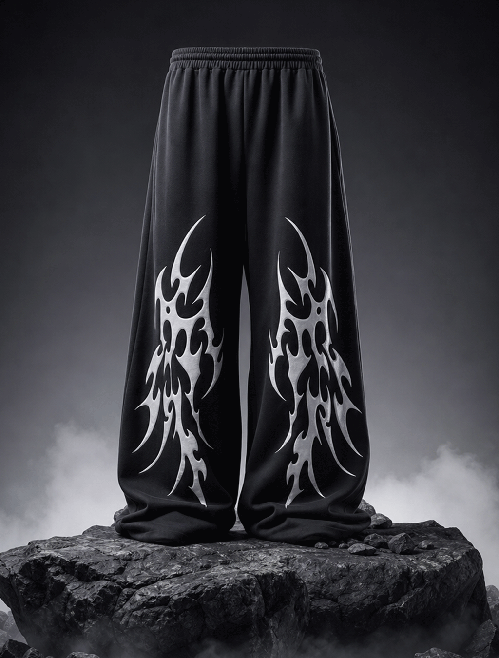 Storm Sigil Wide-Leg Pants