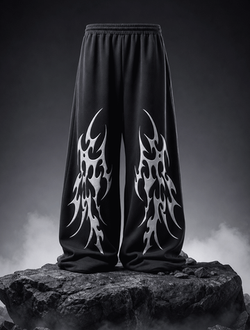 Storm Sigil Wide-Leg Pants