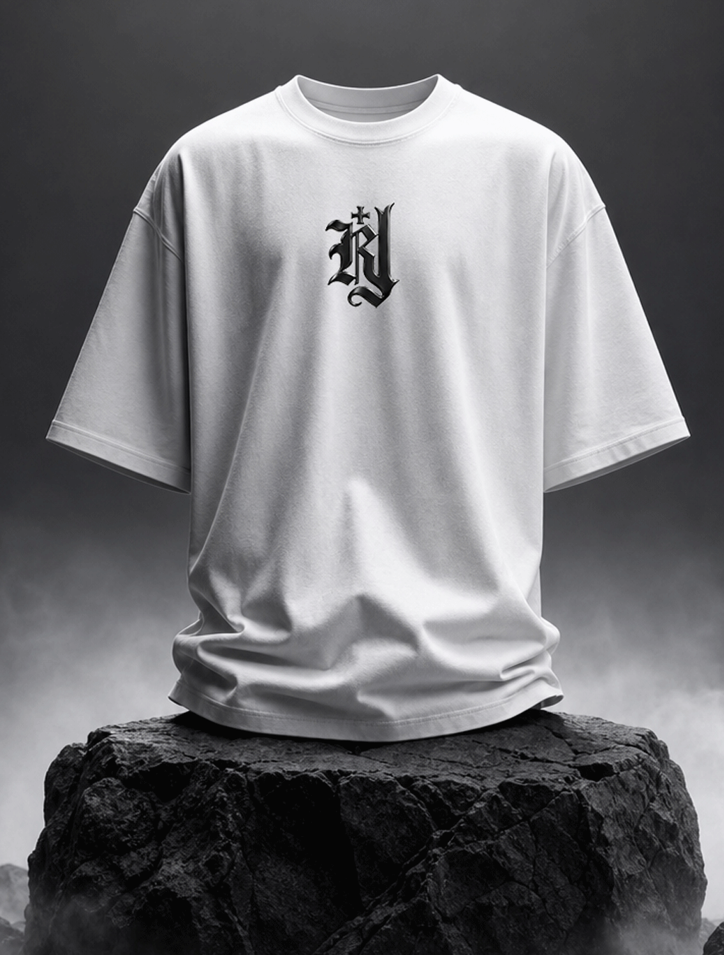 Death Grip Skull Oversized Tee