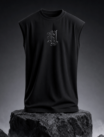 Ryilo Gothic Monogram Tank Top
